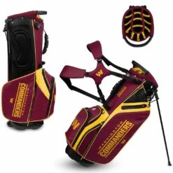 Team Effort NFL Caddie Carry Hybrid Bag -Golf Discount Store team effort nfl caddie carry hybrid bag washington commanders itempicture