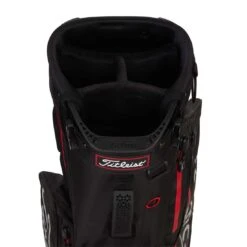 Titleist 2022 Players 4 StaDry Stand Bag 9 Titleist 2022 Players 4 StaDry Stand Bag -Golf Discount Store titleist 2021 players 4 staydry stand bag black black red top cuff