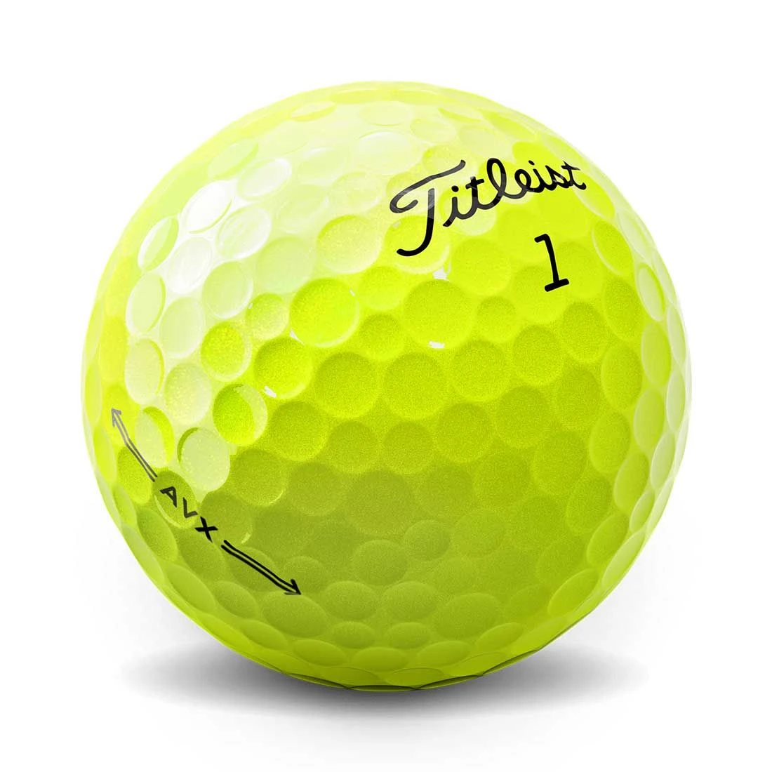 Titleist AVX Yellow Personalized Golf Balls 2 Titleist AVX Yellow Personalized Golf Balls - Image 2