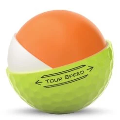 Titleist Tour Speed Yellow Golf Balls 7 Titleist Tour Speed Yellow Golf Balls -Golf Discount Store titleist 2022 tour speed yellow golf balls core cutaway itempicture