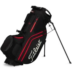 Titleist Hybrid 14 Stand Bag -Golf Discount Store titleist 2023 hybrid 14 stand bag black black red itempicture