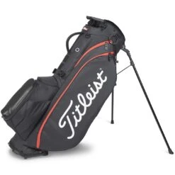 Titleist Players 5 Stand Bag -Golf Discount Store titleist 2023 players 5 stand bag black black red itempicture