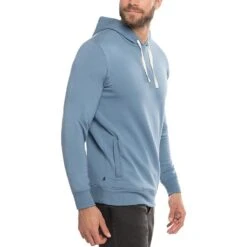 TravisMathew Cloud Hoodie -Golf Discount Store travismathew cloud hoodie copen blue side itempicture