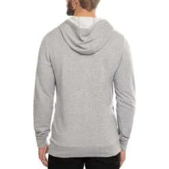 TravisMathew Cloud Hoodie -Golf Discount Store travismathew cloud hoodie heather grey back itempicture