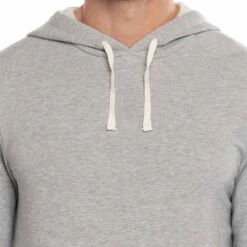 TravisMathew Cloud Hoodie -Golf Discount Store travismathew cloud hoodie heather grey logo itempicture