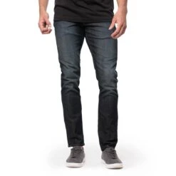 TravisMathew Legacy Jeans 23 TravisMathew Legacy Jeans -Golf Discount Store travismathew legacy jeans indigo front itempicture