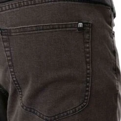 TravisMathew Legacy Jeans 39 TravisMathew Legacy Jeans -Golf Discount Store travismathew legacy jeans vintage charcoal logo itempicture