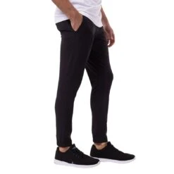 TravisMathew Travel 2.0 Active Pants 10 TravisMathew Travel 2.0 Active Pants -Golf Discount Store travismathew travel 2 0 active pants black side itempicture