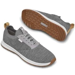 TRUE Linkswear All Day Knit II Golf Shoes G.O.A.T. Grey 7 TRUE Linkswear All Day Knit II Golf Shoes G.O.A.T. Grey -Golf Discount Store true linkswear all day knit ii golf shoes goat grey pair itempicture